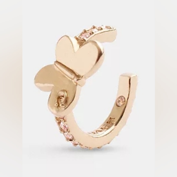 New COACH Butterfly Ear Cuff NWT - Picture 7 of 8
